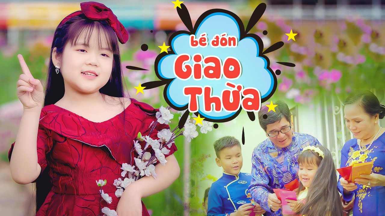 Em Đón Giao Thừa - Bé Minh Vy 🍓 Nhạc Thiếu Nhi Cho Bé Sôi Động 🍓 Nhacpro Kids 🍓 Mầm Chồi Lá