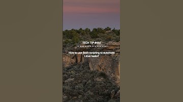 Bash Scripting for Linux Automation :: 2025-08-08 #shorts #TechTips #dotKey