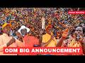 Live Oburu Wanga ODM Leaders Host MOTHER OF ALL RALLIES In Kisumu County BIG DECLARATION 