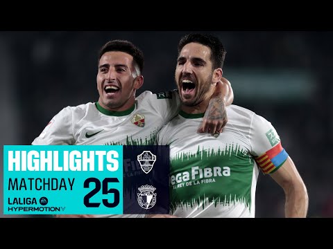 Elche Burgos Goals And Highlights