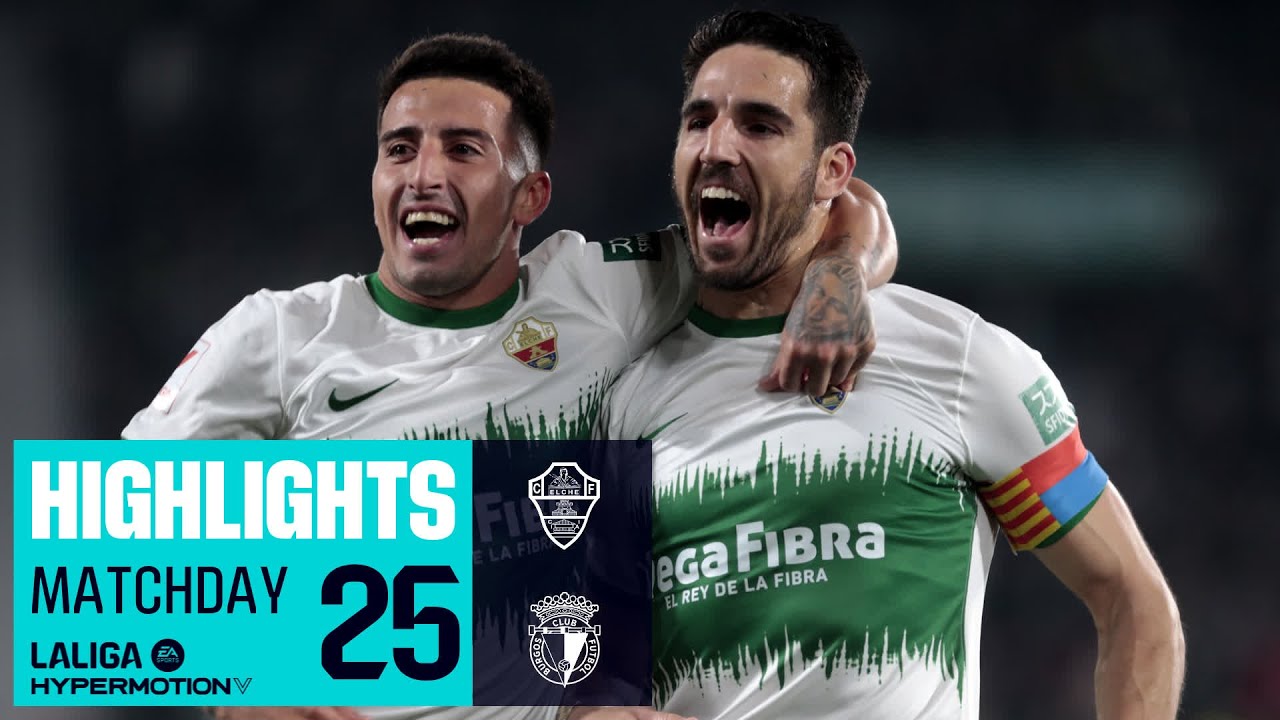 Resumen de Elche CF vs Burgos CF (2-0)