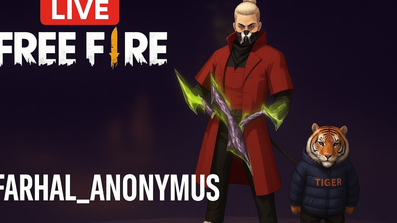 ANONYMOUS_FF IS LIVE NOW: INSANE FREE FIRE RUSH GAMEPLAY 💥 | Pushing to ...