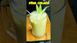Pina colada non alchoholic pineapple drink #asmr #food #trending
