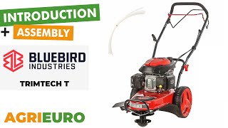 Blue Bird Trimtech T Self-Propelled 4-Stroke Petrol Wheel Brush Cutter - Presentation And Assembly