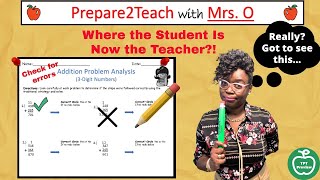 Error Analysis - Where the Student is Now the Teacher! Math Teacher Resource Preview (TpT Product)