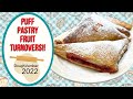Puff Pastry Fruit Turnovers!! Doughvember Collab and Giveaway!!