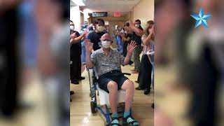79-year-old man celebrates recovery from coronavirus, a day after his birthday