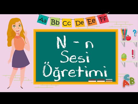 N Sesi Hece ve Kelime Çalışmaları