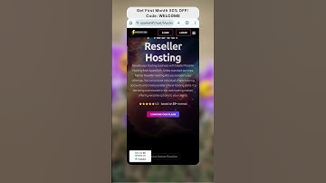 Cheap Master Reseller Hosting Plan Start at Just $5.35 Month With Free Domain And SSL!