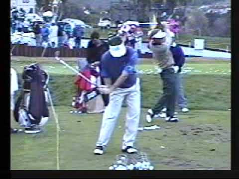 Fred Couples 1992 Masters Champion slo mo by Carl Welty