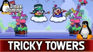 Tricky Towers | Ubuntu 17.10 | Linux Gaming