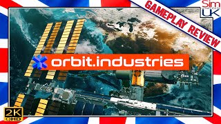 Space Station Management Game | Orbit.Industries Gameplay (FIRST LOOK)