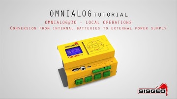 OMNIAlog#30   LOCAL OPERATIONS   Conversion from internal batteries to external power supply