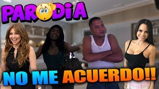 Thalia Ft Natti Natasha - No Me Acuerdo (PARODIA)