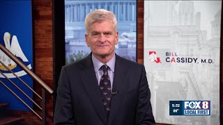 Outgoing Sen. Bill Cassidy says goal for final seven months is to be 'best senator that I could p...