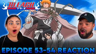 ICHIGO IS HERE TO SAVE RUKIA! | Bleach Episode 53-54 Reaction