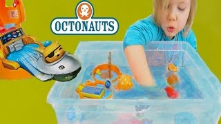 Octonauts toys Gup Speeders Launcher - Dinosaur captures captain Barnacles - Octonauts adventures