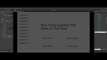 Building an Array for a Trivia Game in Construct 3