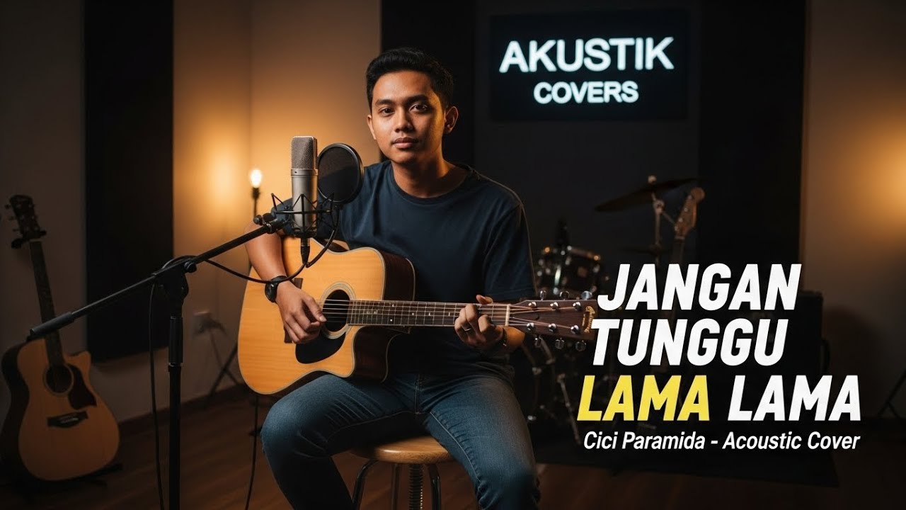 JANGAN TUNGGU LAMA LAMA 😳 Acoustic Cover | Terlambat Sedikit, Diambil Orang!