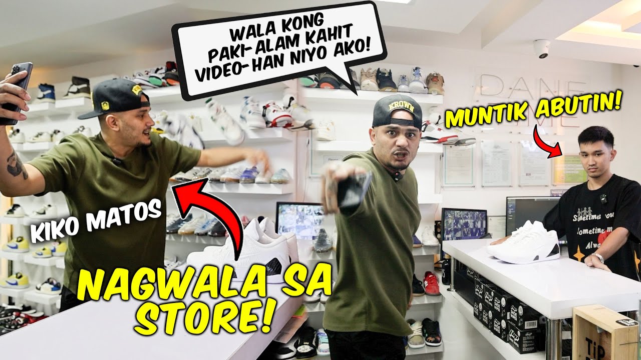 KIKO MATOS NAG WALA SA STORE