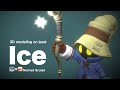 【Nomad Sculpt】3D modeling on ipad. 「Ice」。なくなっちゃうけど、それでも愛す?。