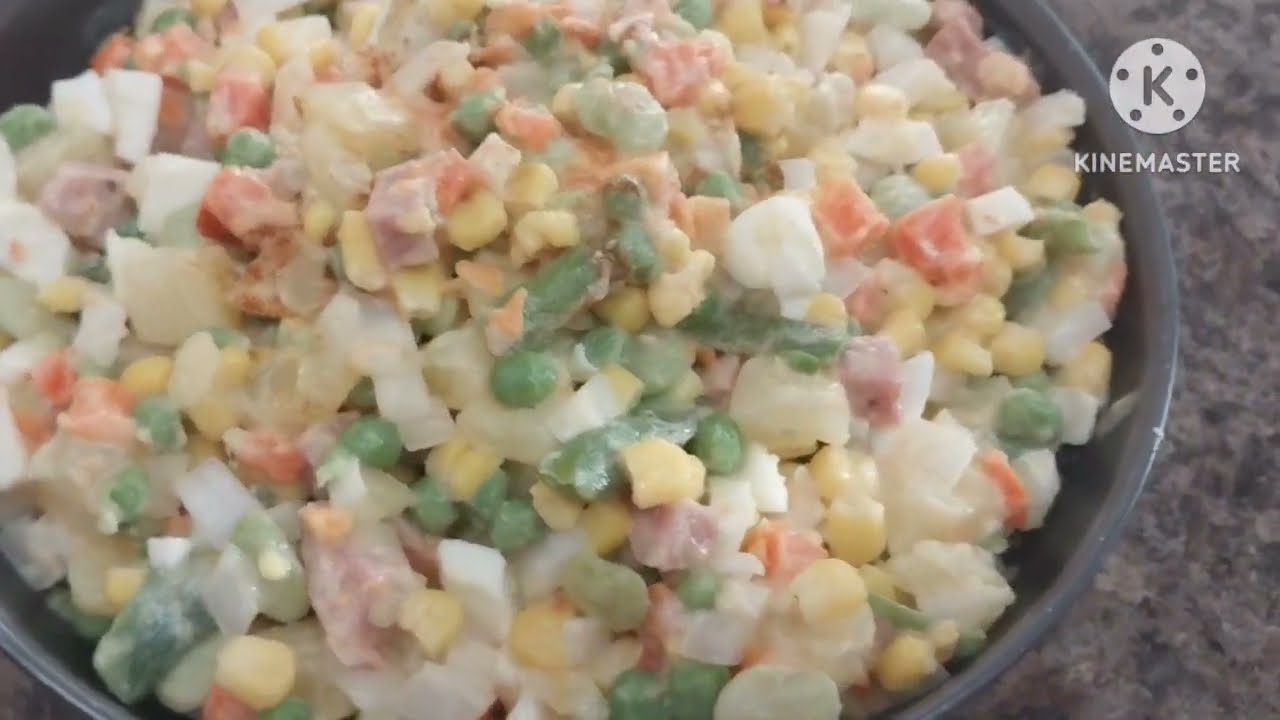 Macédoine de légumes ultra savoureuse, recette facile et rapide !