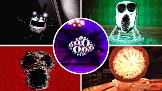 ALL JUMPSCARES IN ROBLOX DOORS HORROR GAME! 
