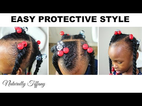 Repeat Easy Protective Style For Toddlers Type 4 Hair