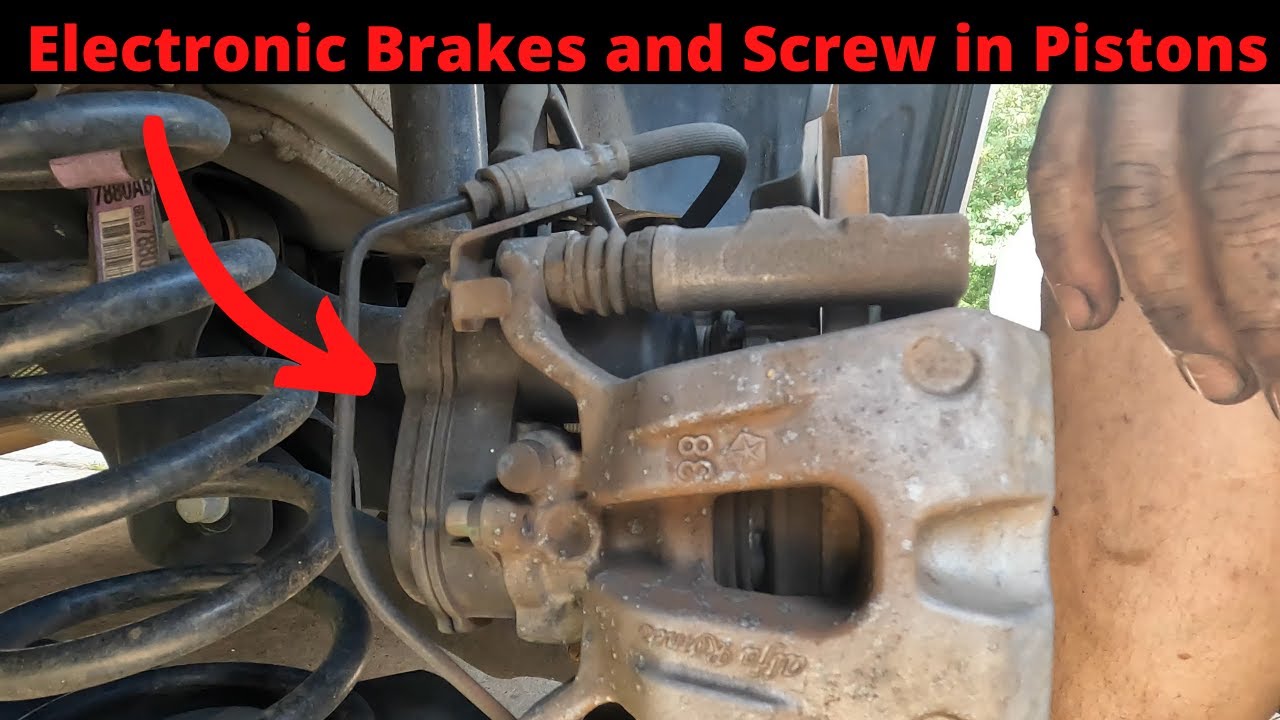 Jeep Cherokee Rear Electronic Brakes YouTube