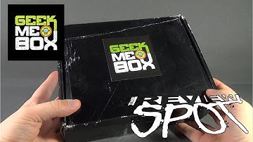 Subscription Spot - Geek Me Box August 2015 Subscription Box OPENING!