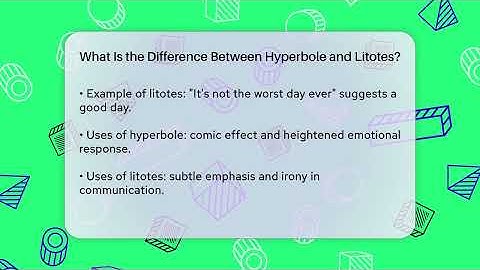 What Is the Difference Between Hyperbole and Litotes? - The Prose Path