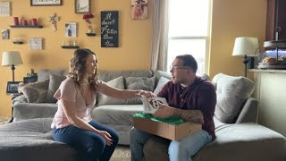 Telling my husband we are PREGNANT!! On his 28th BIRTHDAY