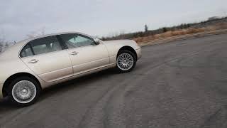 Lexus LS430 custom exhaust. H pipe, cat delete