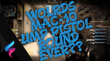 CS:GO - When You Have a Mac-10, Ump-45 and Tec-9 on Pistol Round (Patched)