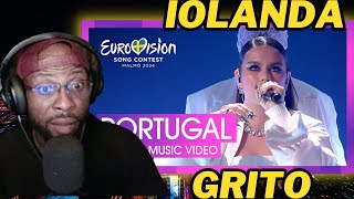 IOLANDA - GRITO | PORTUGAL 🇵🇹 EUROVISION 2024 ENTRY | HIGH-QUALITY | EMOTIONAL BALLAD | REACTION