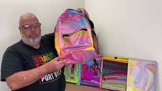 Review of RedBubble Backpack with my Design | Mark Podmenik Art