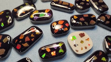 Alberta Ammolite Lesson with Fossil Dad: Ammolite Mosaic Gemstones