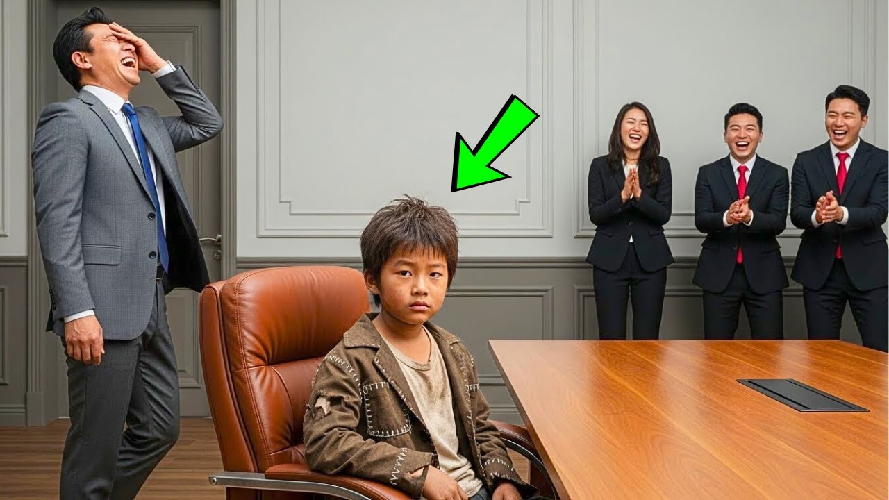 백만장자 CEO는 거지 소년이 “나는 너희의 새 상사다” 라고 말하자 비웃었다. 하지만 5분 후 회사는 뒤집혀 버렸다