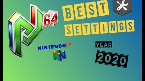 Project64 2.4.0 - BEST SETTINGS (2020) - Fast & speed configuration