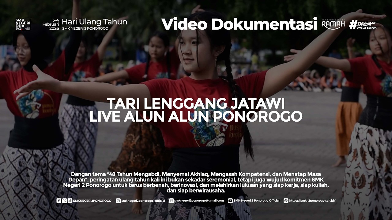 TARI LENGGANG JATAWI - LIVE AT ALUN ALUN PONOROGO