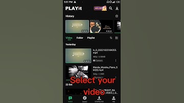 How to convert video in audio||#playit#shorts #youtubeshorts #viral