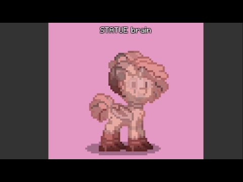 PonyTown (Brain Statue - Process and Final State) - YouTube
