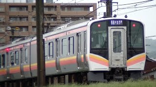 E129系B20+A8編成　信越本線下り普通427M　長岡→新潟→内野
