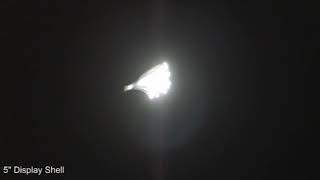 5 inch Sliver Strobe Horse Tail(Professional Celebration Shell)