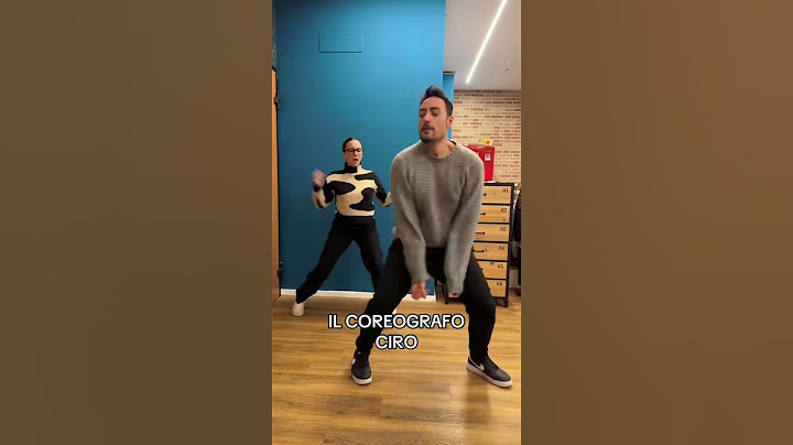 CIRO IL COREOGRAFO