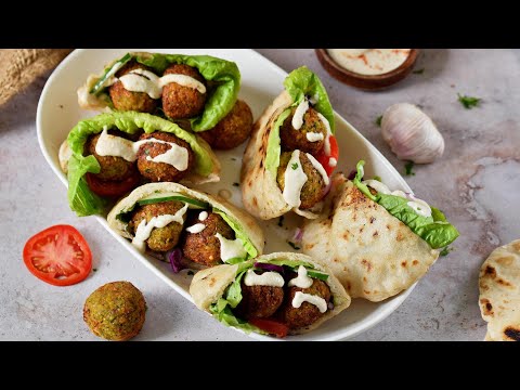 Air Fryer Falafel Recipe (Gluten-Free, Vegan, Healthy)