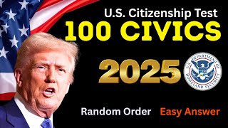 2025 random 100 civics questions and answers - U.S. citizenship interview I N400 Interview #n400