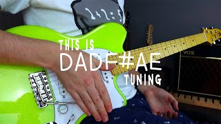 DADF#AE (Alternative Tunings For Math Rock Guitar)