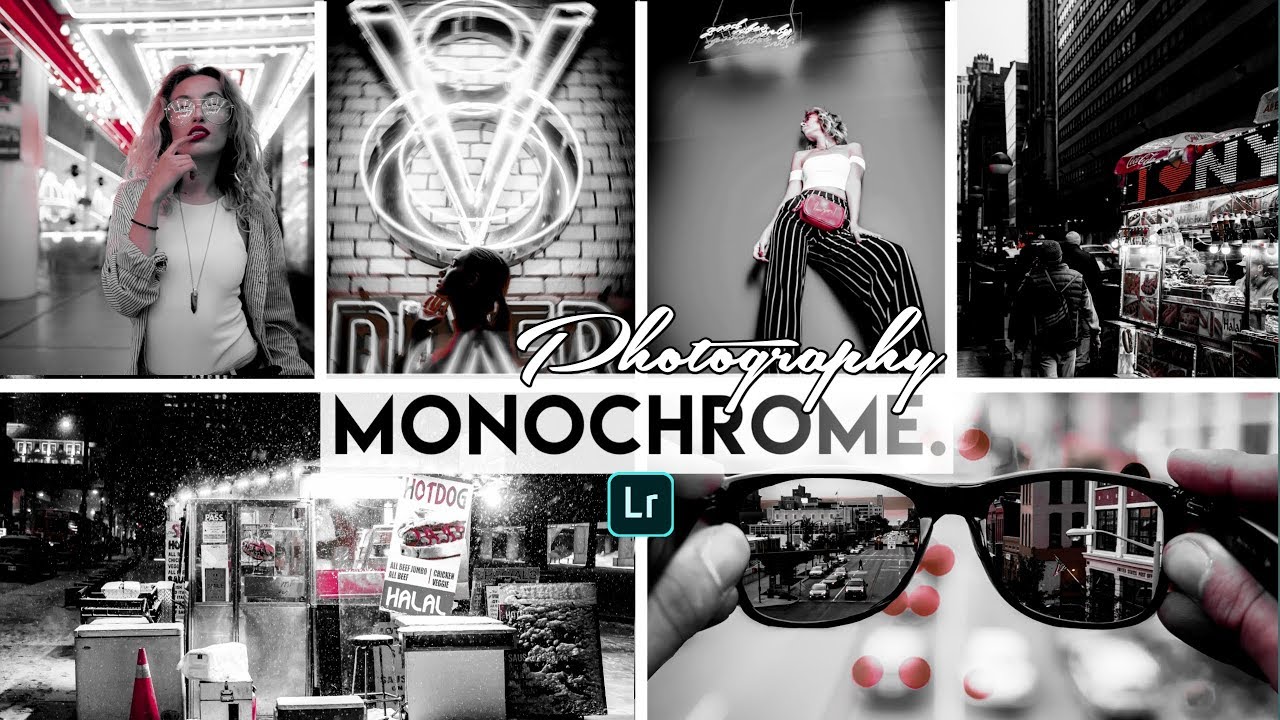 MONOCHROME Presets - Tutorial Lightroom Mobile New Presets DNG Free
