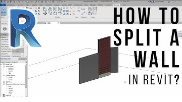 How to Split a Wall in Revit - Split Element Tool | Revit Tutorial